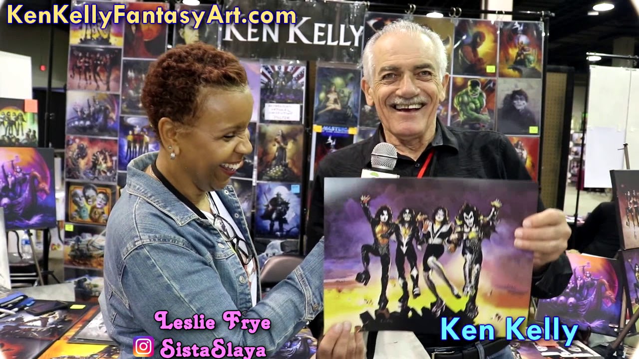 KISS DESTROYER AND LOVE GUN ARTIST KEN KELLY @ Eternal Con