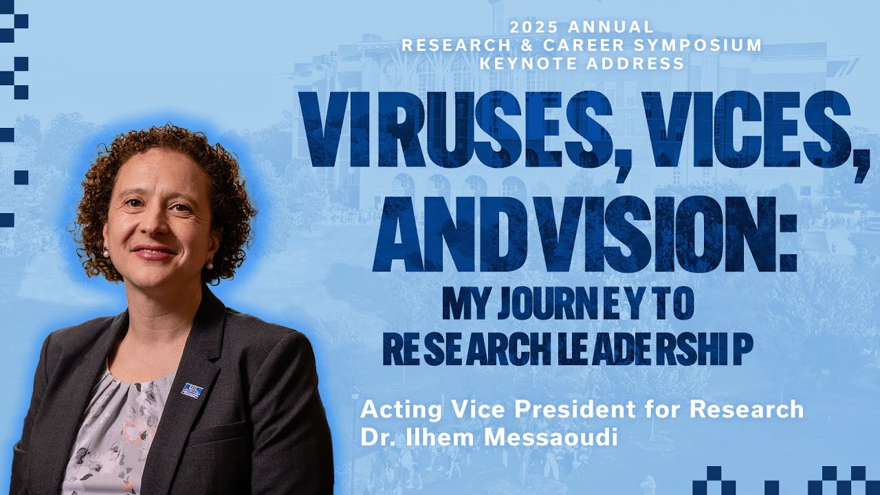 Dr. Ilhem Messaoudi - Viruses, Vices and Vision: My Journey to Research Leadership