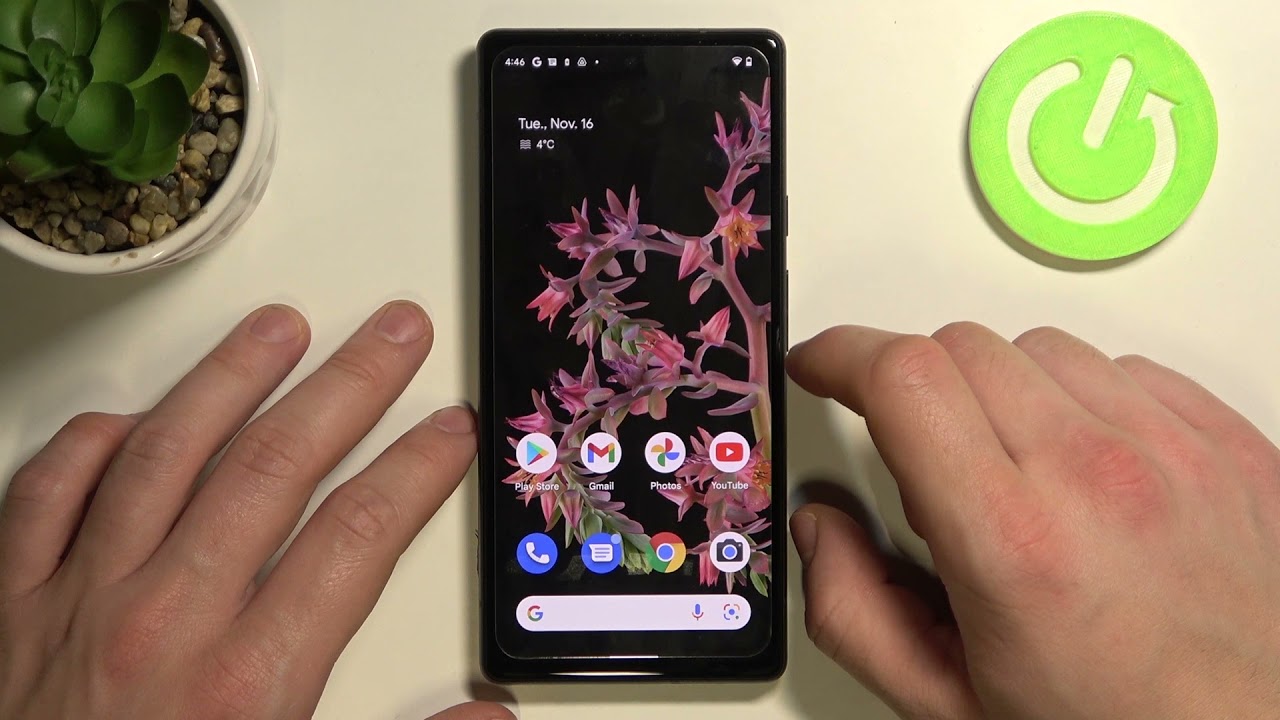 How to Remove Phone Icon From Screen on GOOGLE Pixel 6 - Restore Phone Icon