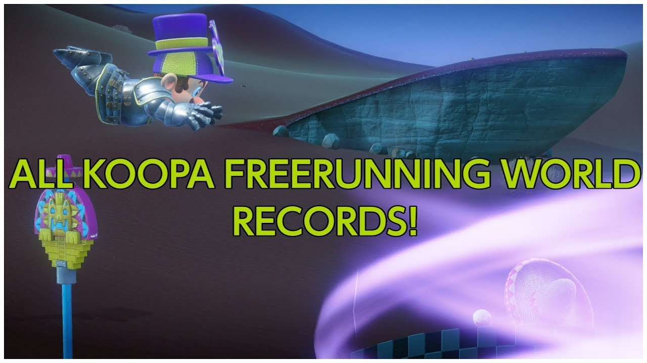 Every Koopa Freerunning World Record | Super Mario Odyssey