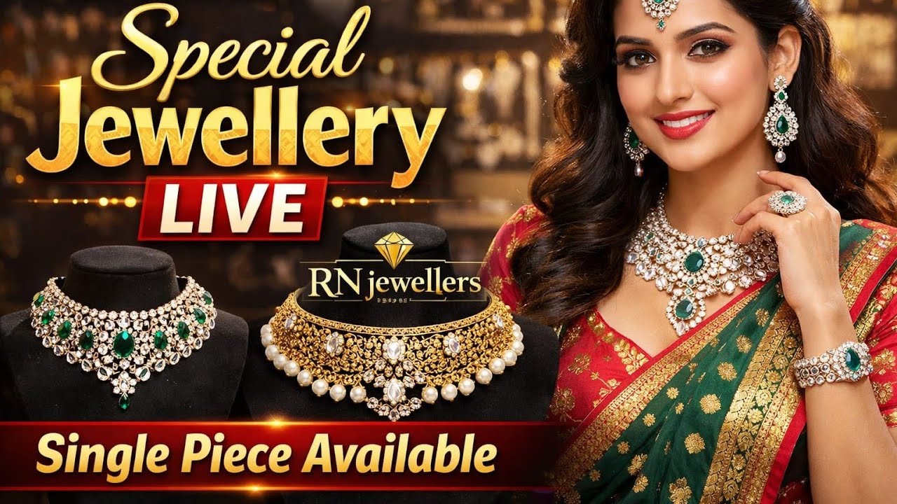 RN JEWELLERS is live bk no 9311484944 #rnjewellers