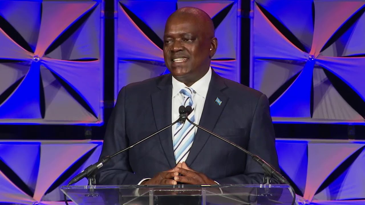 President Masisi of the Republic of Botswana keynote address at JCK Las Vegas 2019