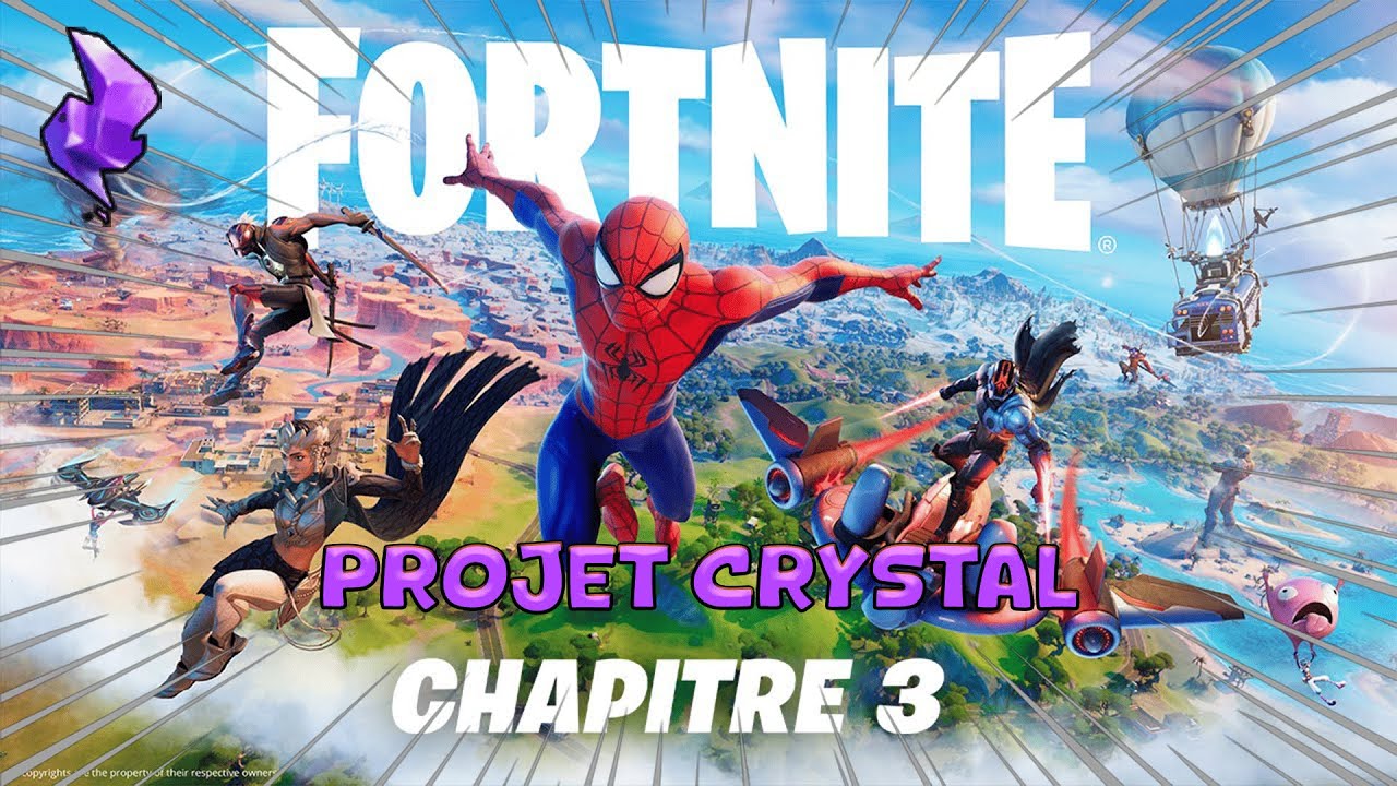 Comment jouer à Fortnite Chapitre 3 Saison 1 en 2025 ! (Projet Crystal)