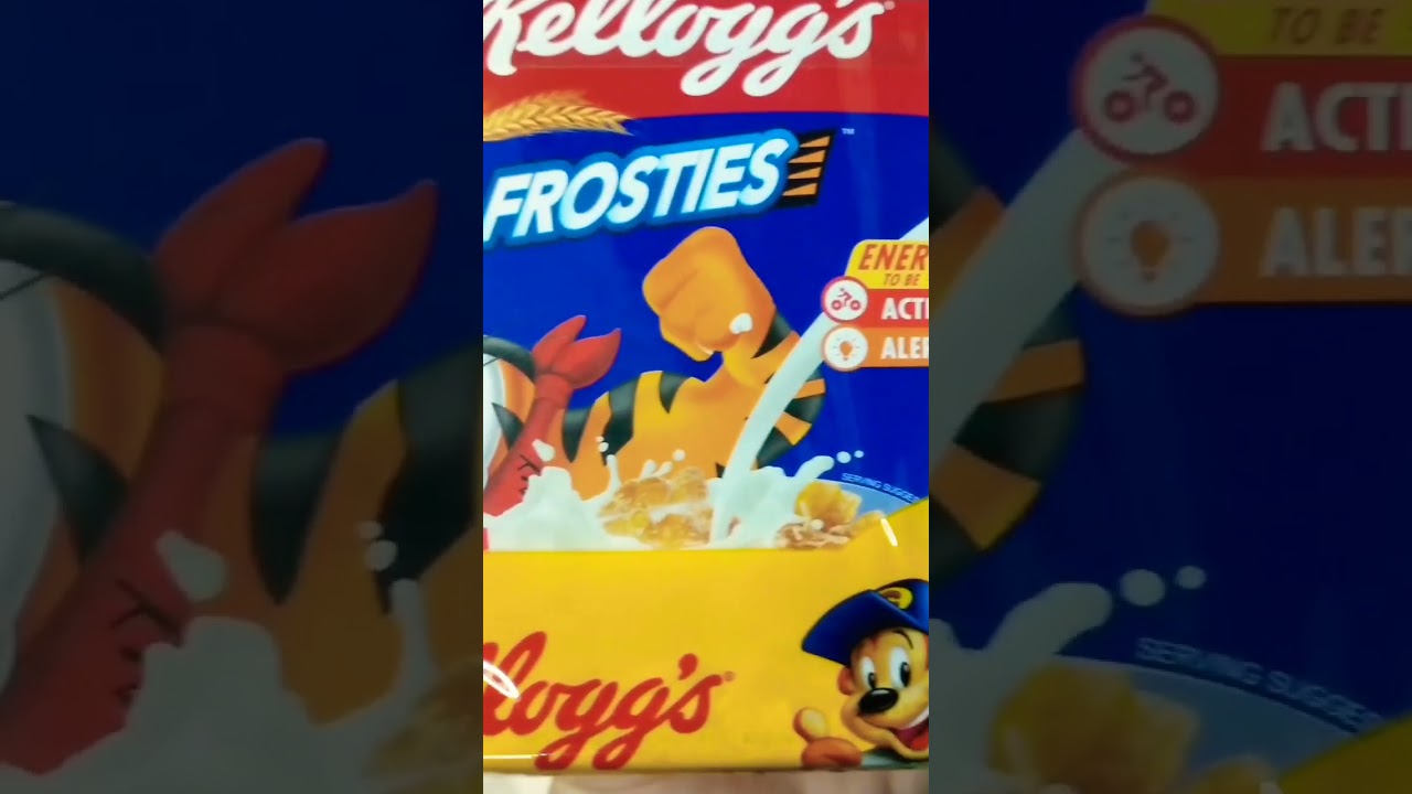 Kellogg's Frosties Cereal  #shorts #yummy #satisfying