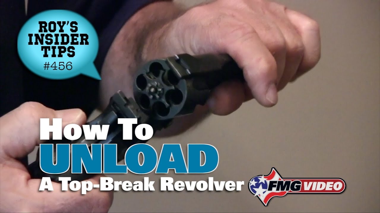 Unloading A Top-Break Revolver