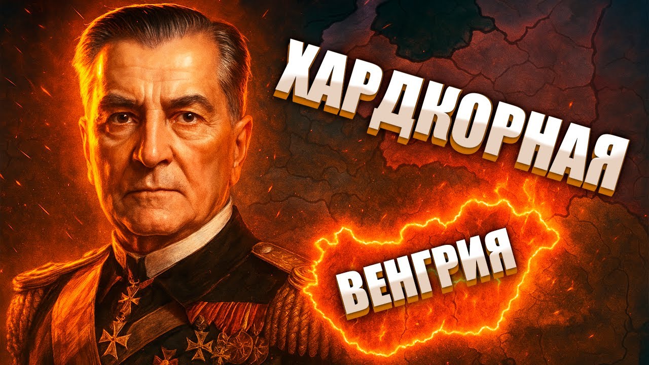 ВЕНГРИЯ В ХАРДКОРНОМ МОДЕ - HOI4: Total War