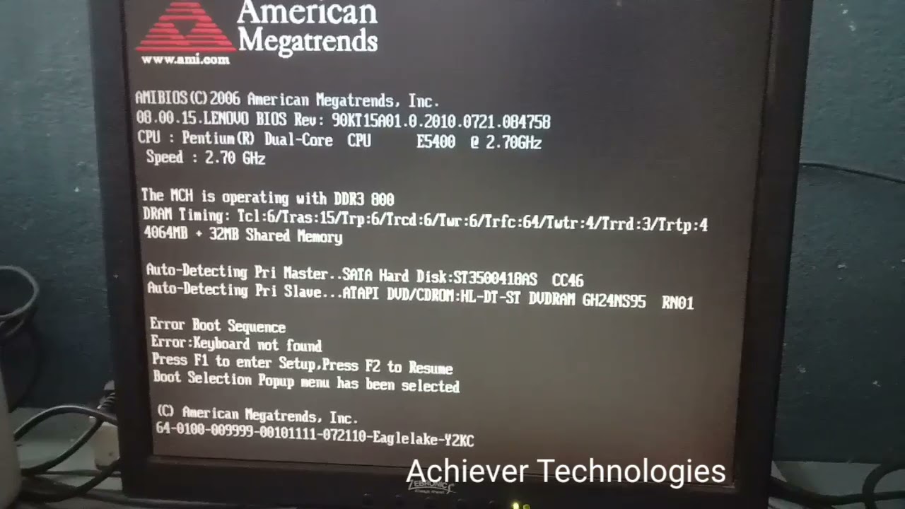 How to Access Boot Menu on Lenovo ThinkCentre (USB/CD Boot Guide)