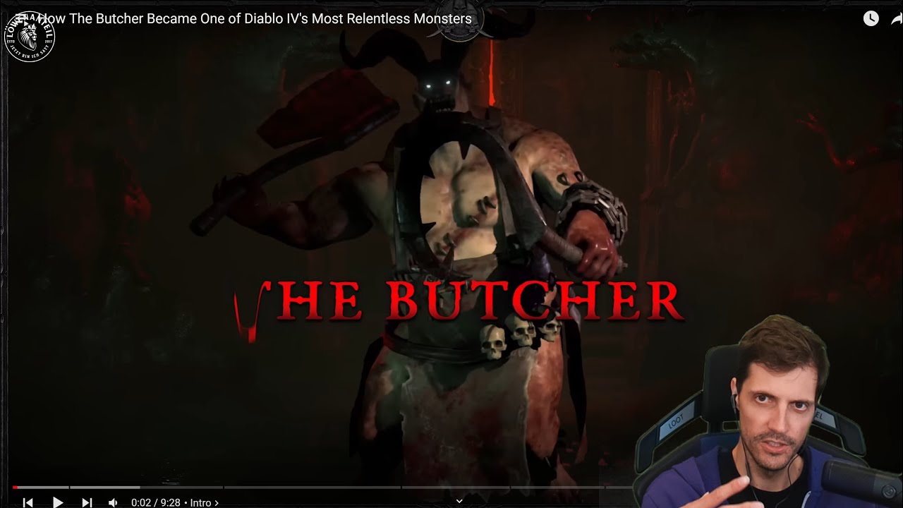 Diablo 4: Der Butcher (Schlächter) ist super!