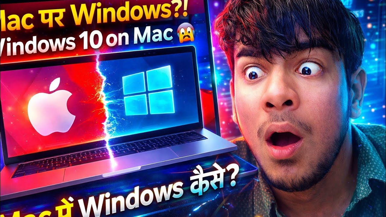 MacBook पर Windows 10 Install करना कितना आसान है? #windows #viral #macbook #windows 