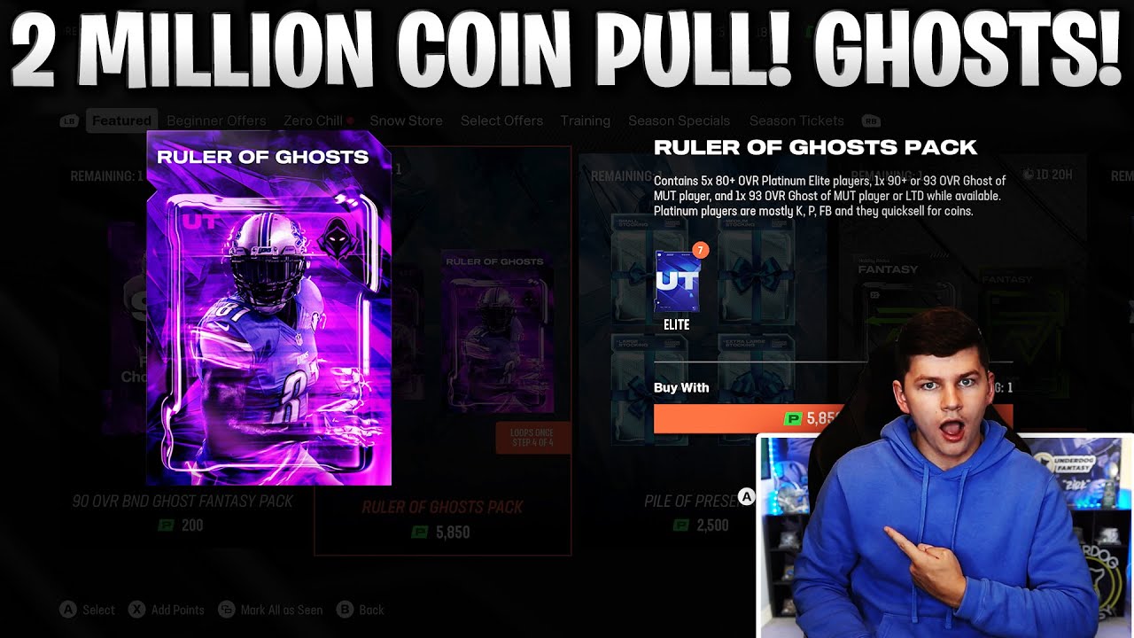 2 MILLION COIN PULL! GHOSTS OF MUT STEP OFFERS! THIS DROP IS INSANE!