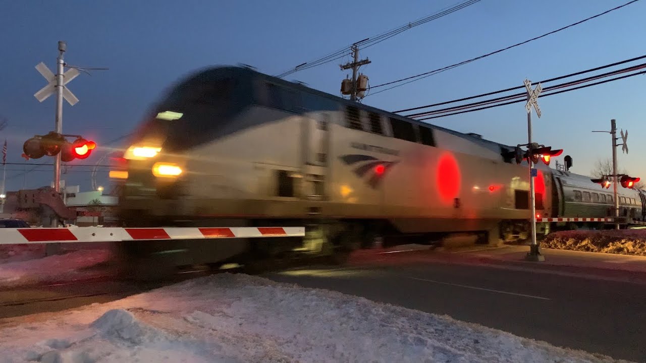 The trains of late February-early March on the Portland Subdivision