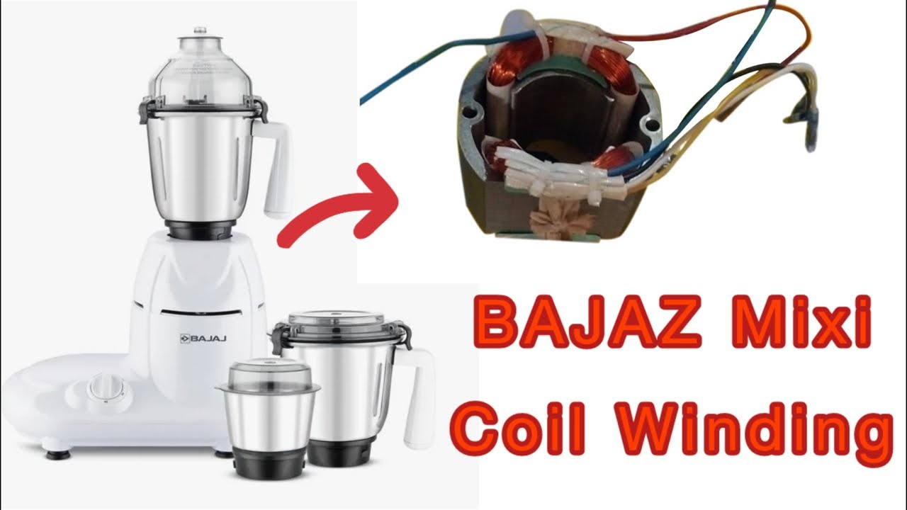 Bajz mixi 500w 1800 rpm winding with data
