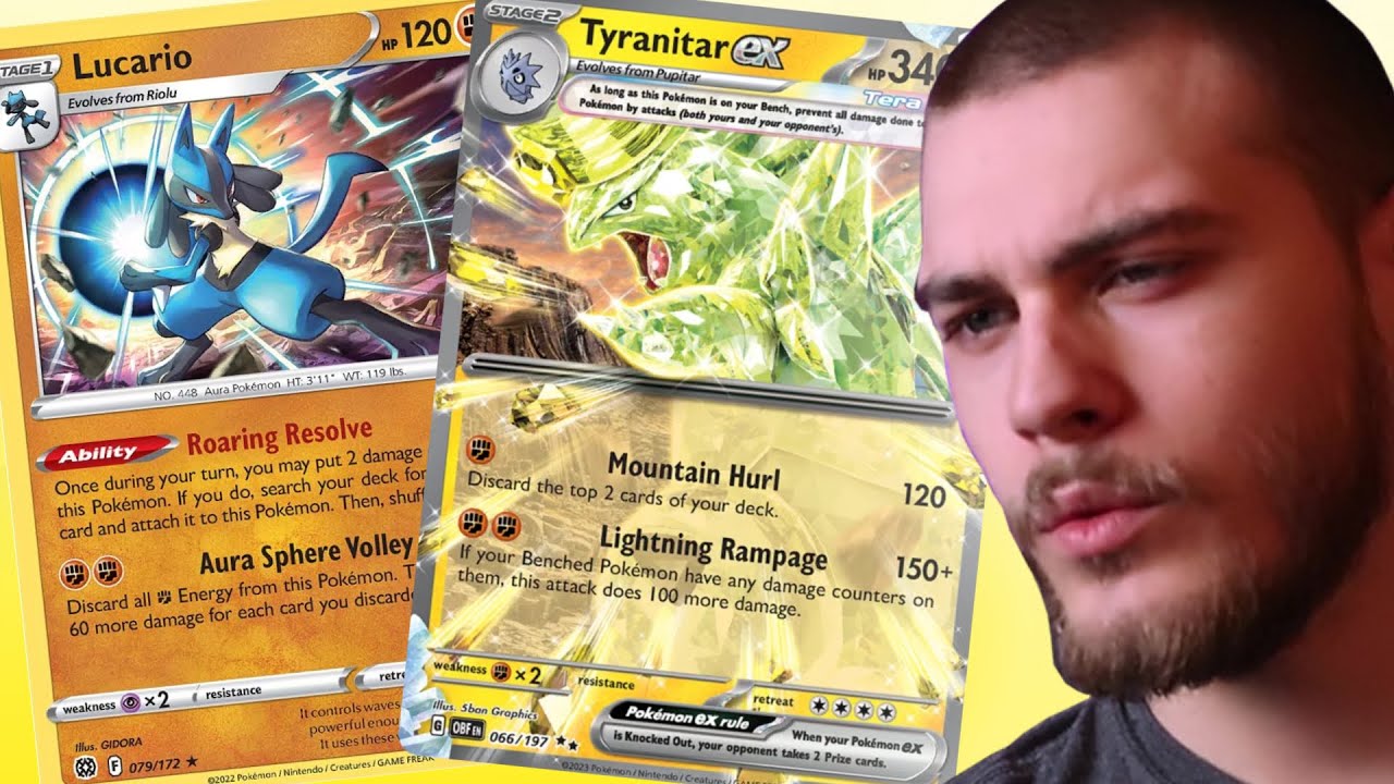 Tyranitar ex Hits Like A Truck! - Pokemon TCGL