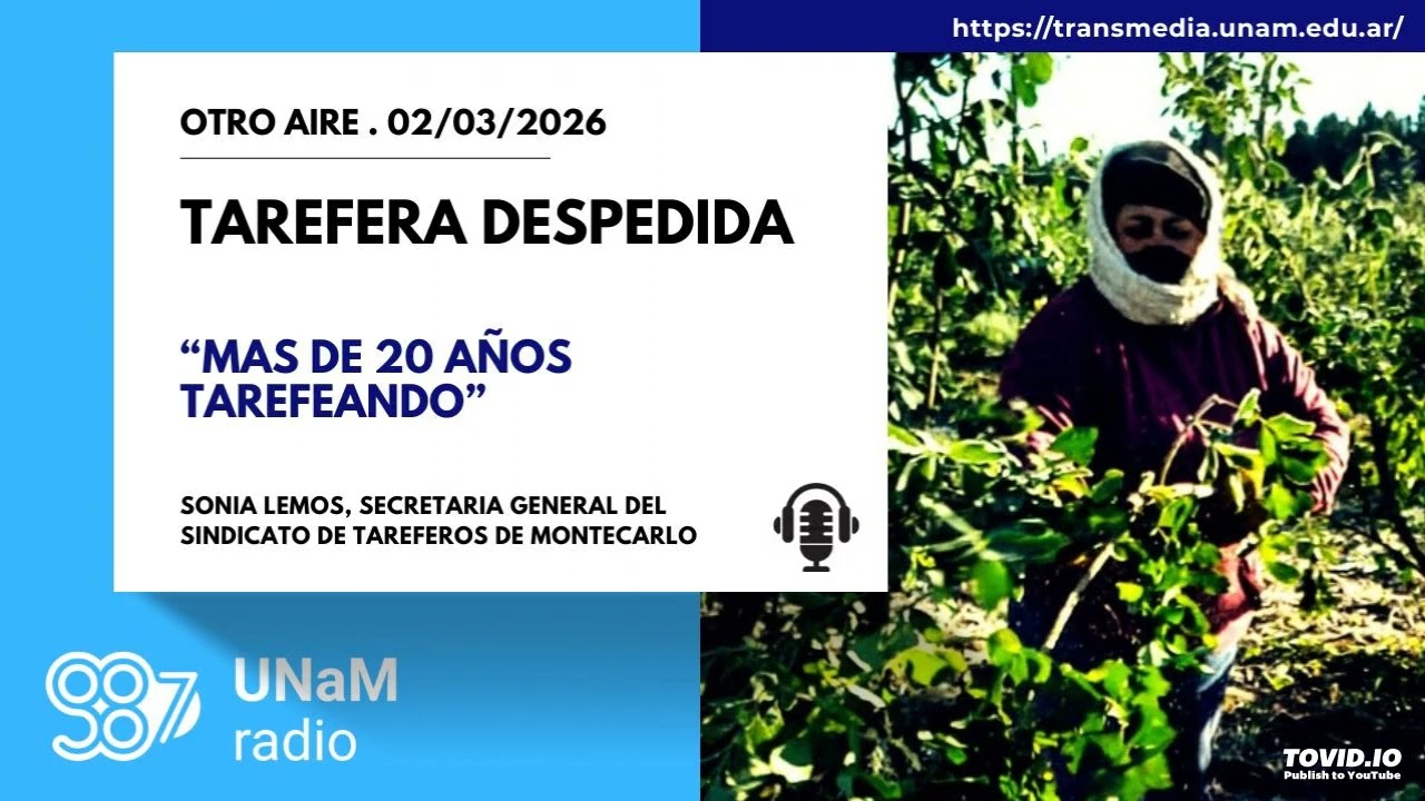 Sonia Lemos. Un contratista despide a la Secretaria General del Sindicato de Tareferxs