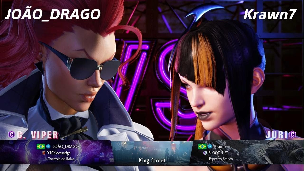 Street Fighter 6 - Krawn7 vs JOÃO_DRAGO