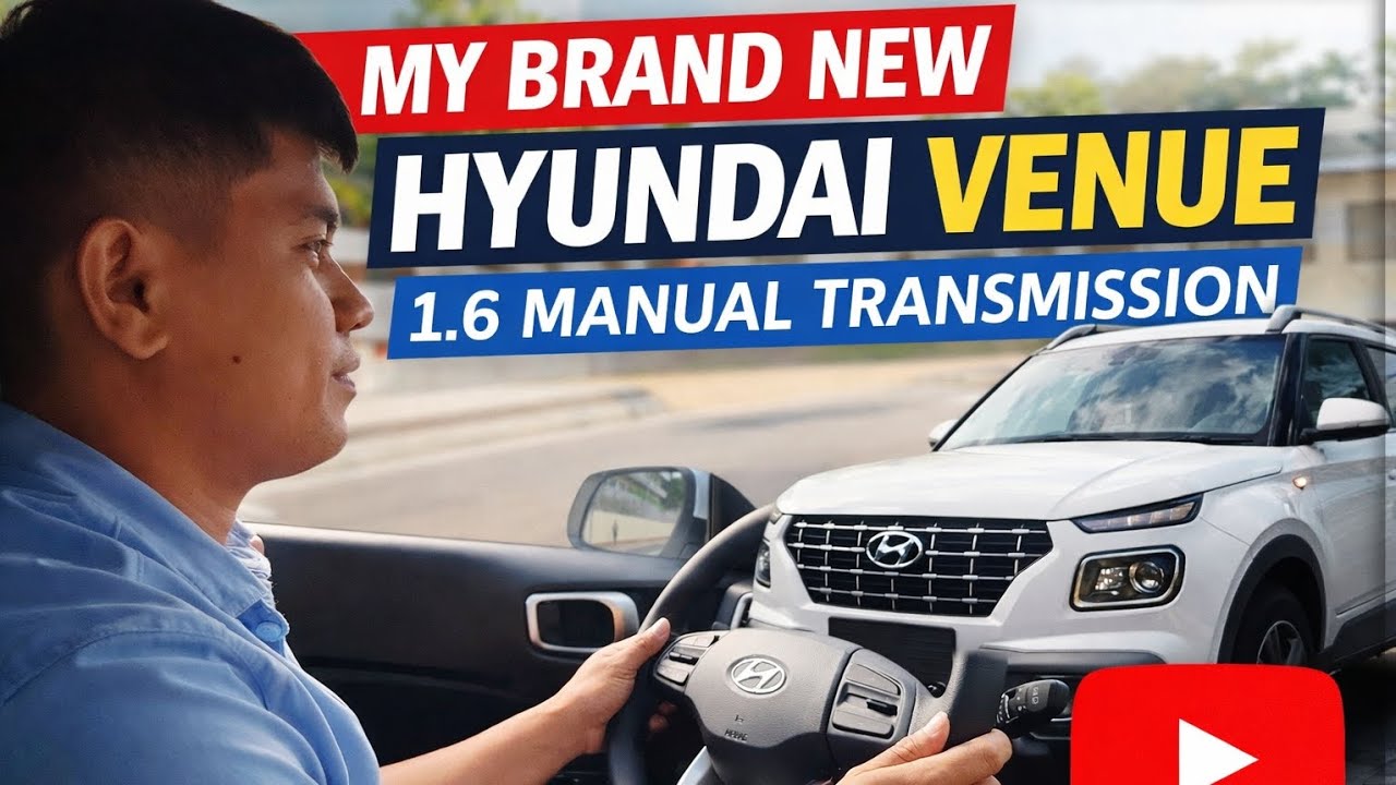 My First Drive in My Brand New Hyundai Venue 1.6 Manual