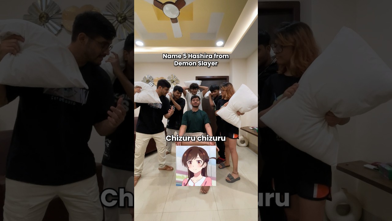 Anime Quiz Challenge Episode 2 | Pillow Challenge