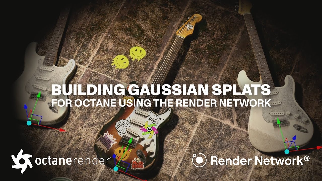 How to Train Gaussian Splats from Octane to the Render Network