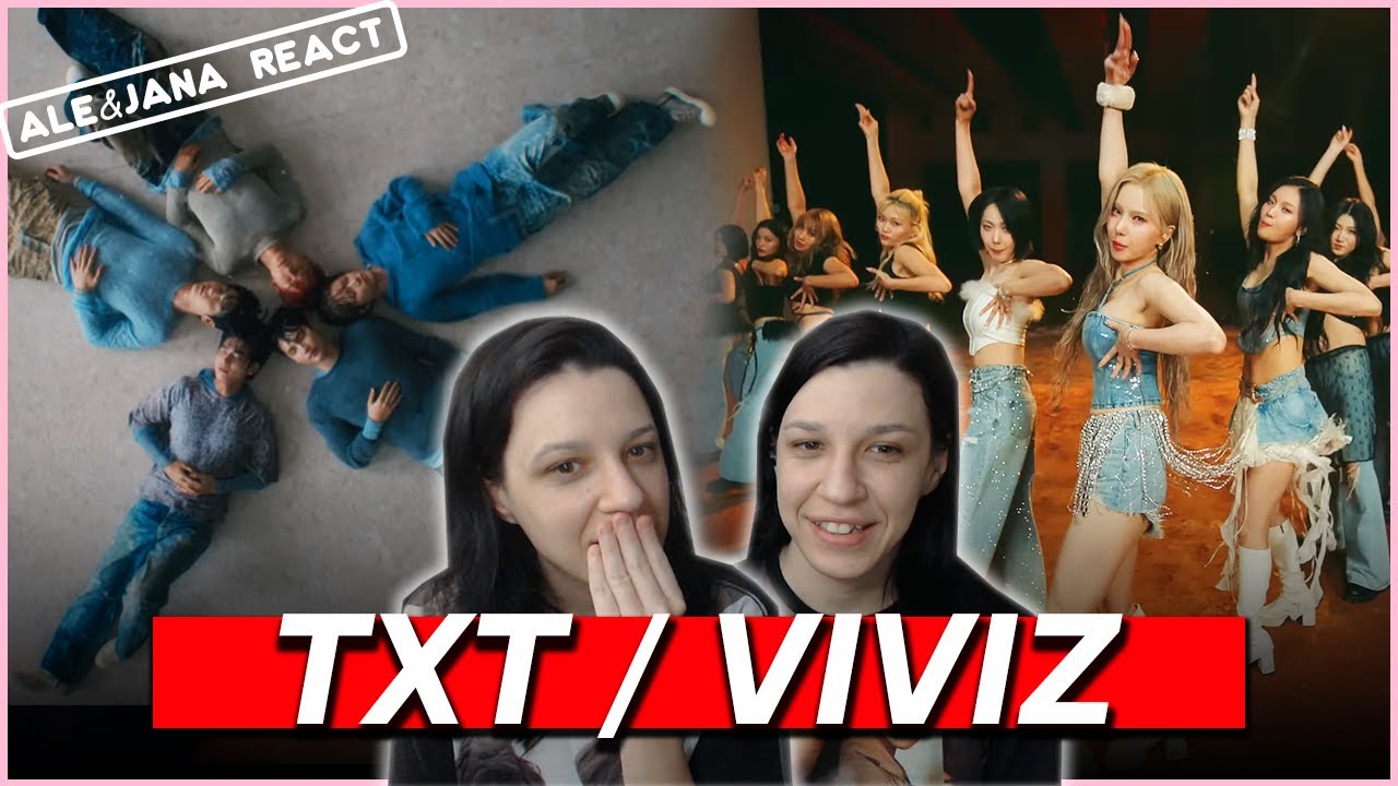 REAGINDO A TXT - OVER THE MOON e VIVIZ - SHHH!