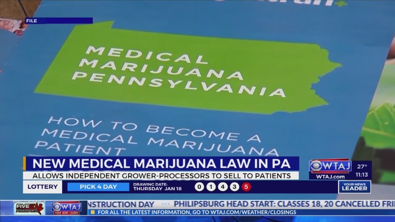 New medical marijuana law in PA gives patients a new way to purchase products