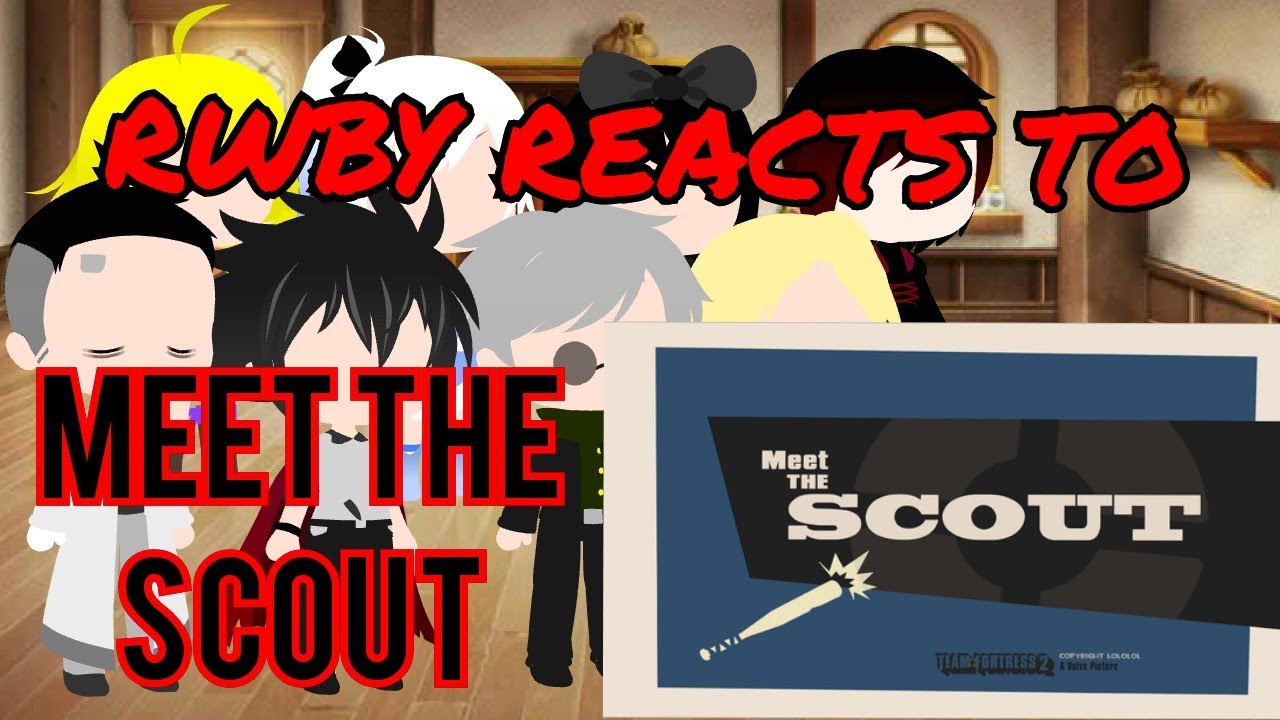 RWBY reacts to Meet The Scout (Team Fortress 2)