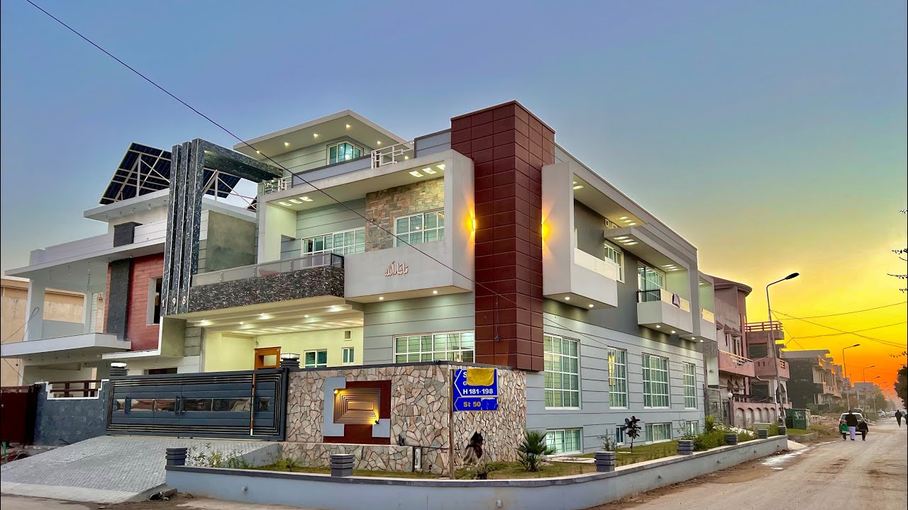 14 Marla Corner House For Sale in G-14 Islamabad