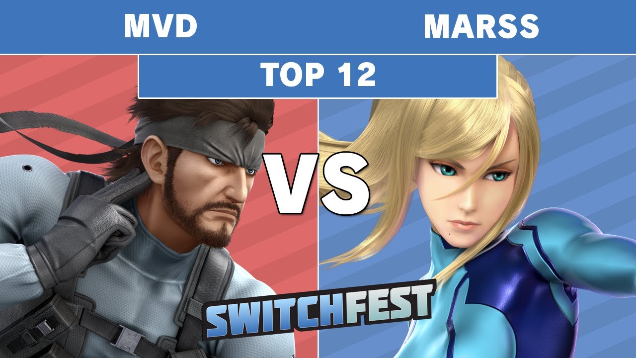 Switchfest 2019 - TG | MVD (Snake) Vs PG | Marss (Zero Suit Samus) Losers Top 12 - Smash Ultimate