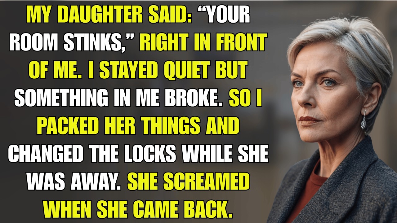 My Daughter Said, “Your Room Stinks”. So I Packed Her Things and Changed the Locks.