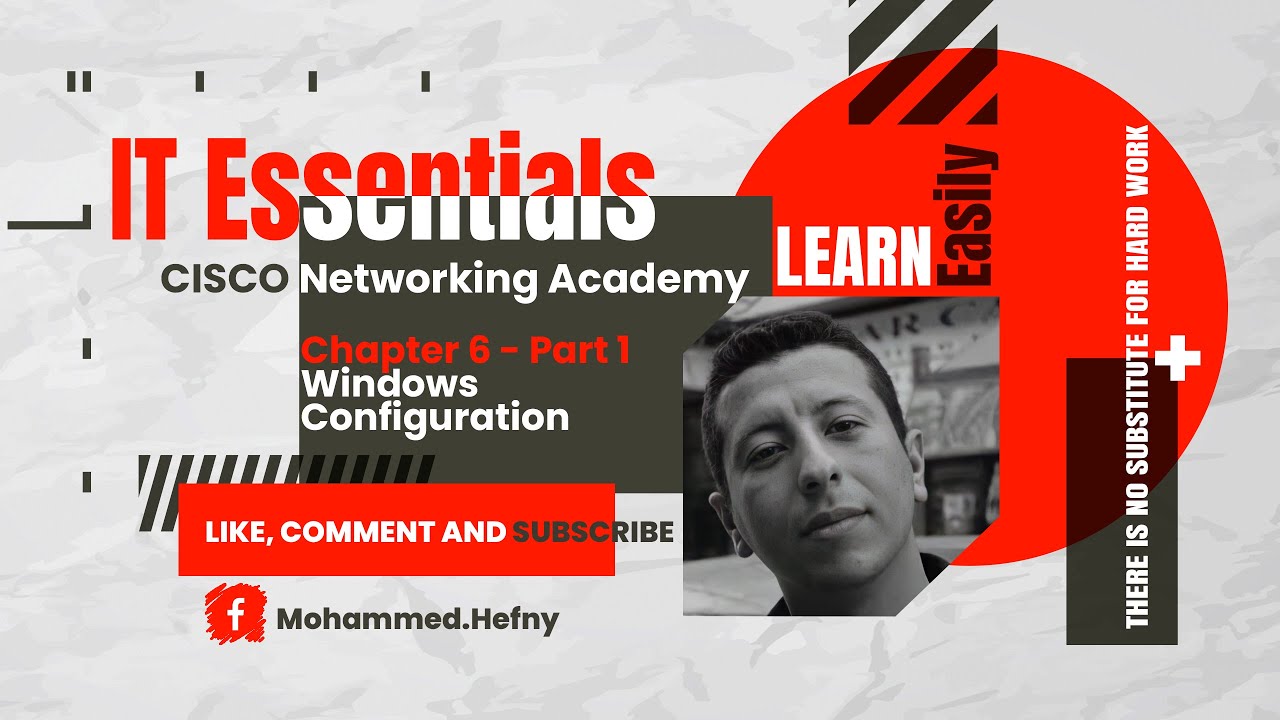 CISCO IT Essentials v7 - Chapter 6 - Windows Configuration - Part1