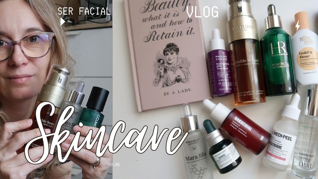 Ce SERURI FACIALE folosesc | peptide, niacinamide, caviar sau aur