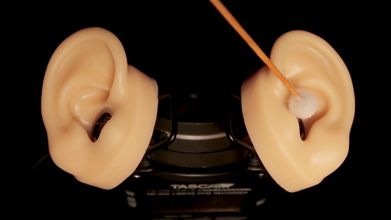 𝐀𝐒𝐌𝐑 수면보장 간질간질 솜털 귀 청소 Ear cleaning 耳掃除(No Talking)