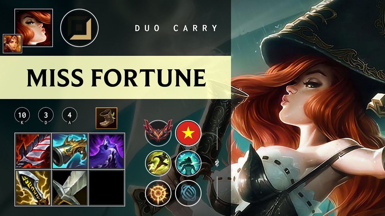 Miss Fortune ADC vs Caitlyn - VN Grandmaster Patch 26.01