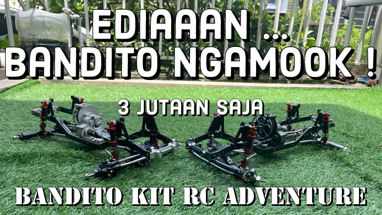 Review Paket Kit RC full metal Bandito || RC Adventure Indonesia #rcadventure #scx10 #bandito