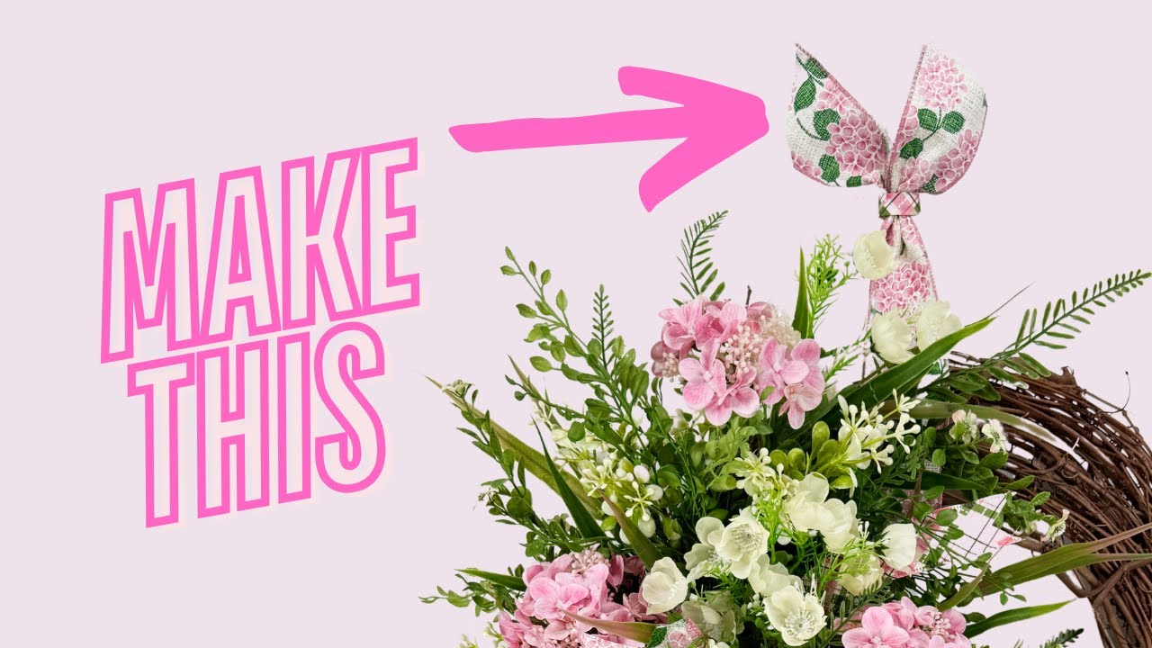 Pro Tip: How to Make a Ribbon Wreath Hanger for a Polished Look