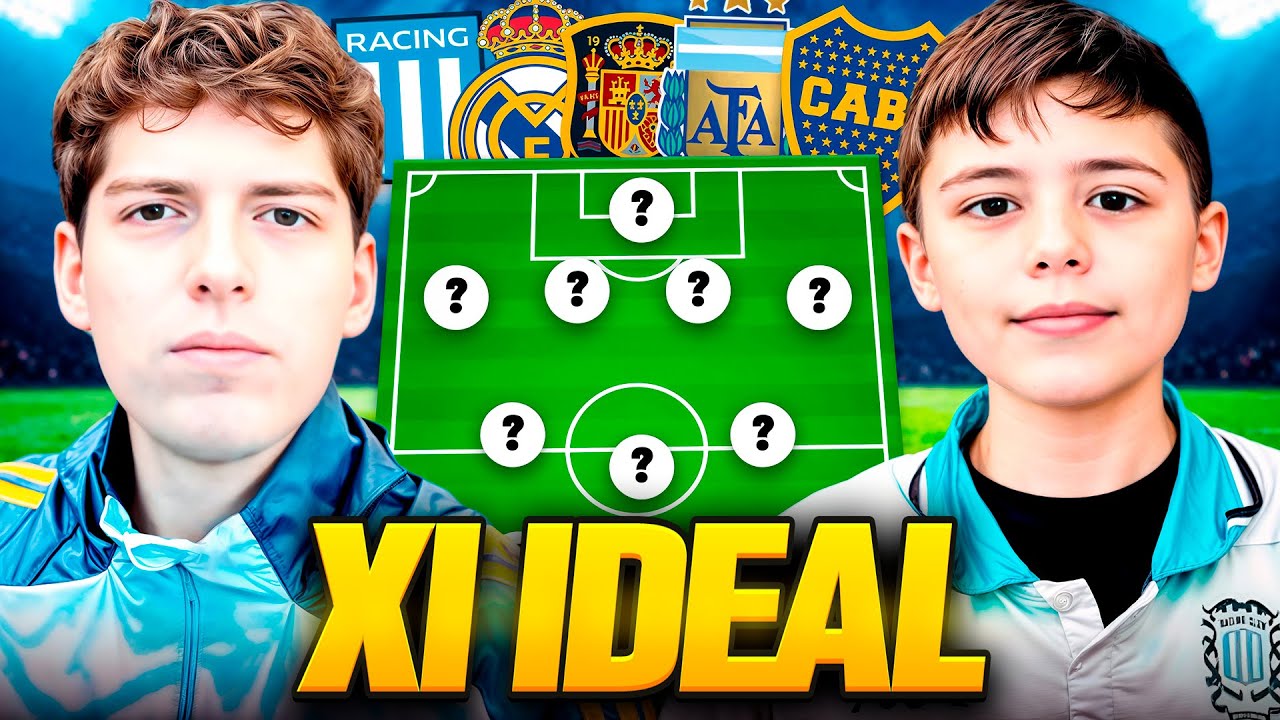 ¿QUIEN PUEDE HACER EL MEJOR 11? VS. MI PRIMO DE 9 AÑOS - SABE MAS DE FUTBOL QUE YO? (2025)