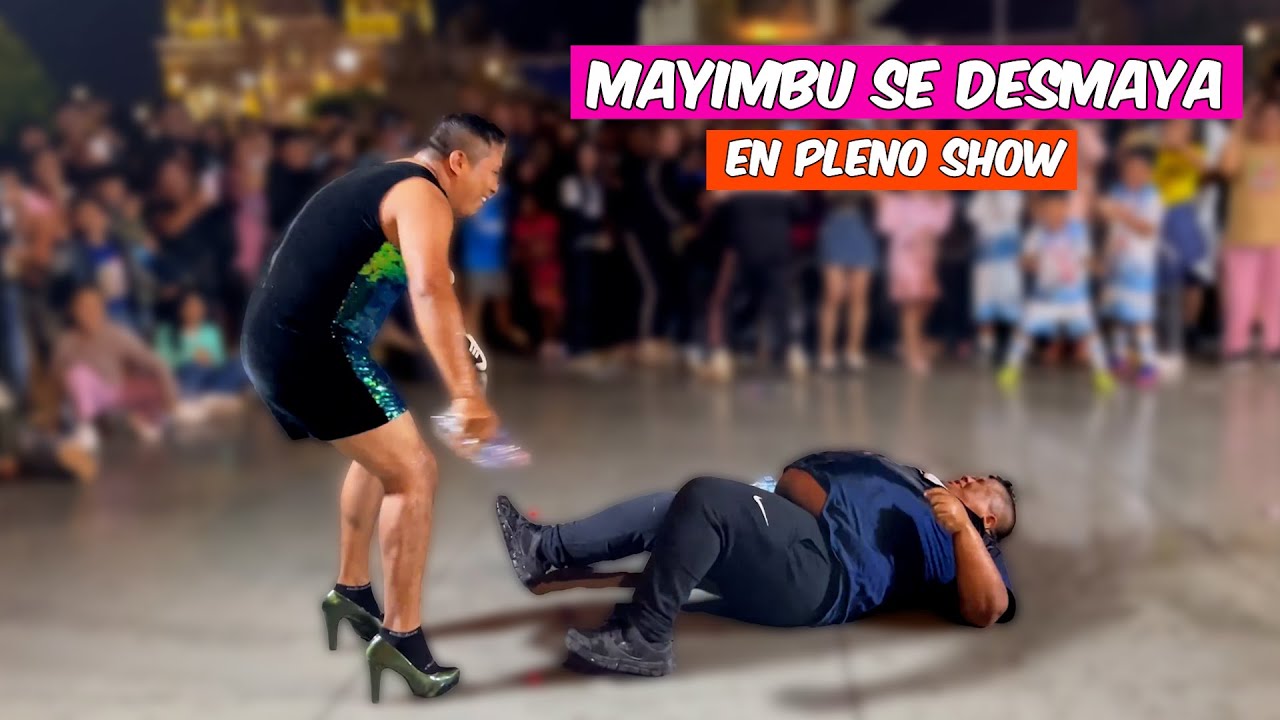 Mayimbu se desmaya en pleno show