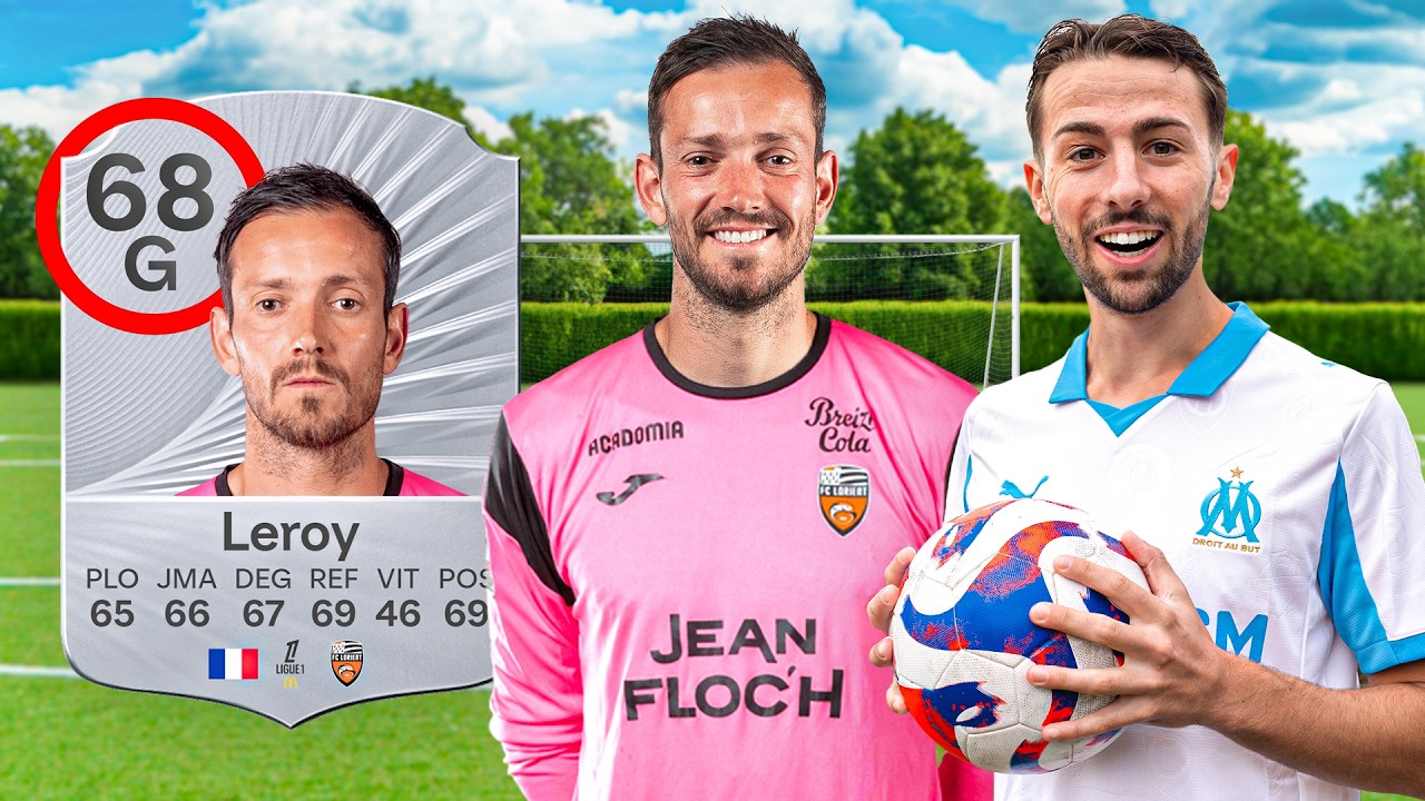 100 TIRS face à un GARDIEN de LIGUE 1 (on a marqué __ buts)