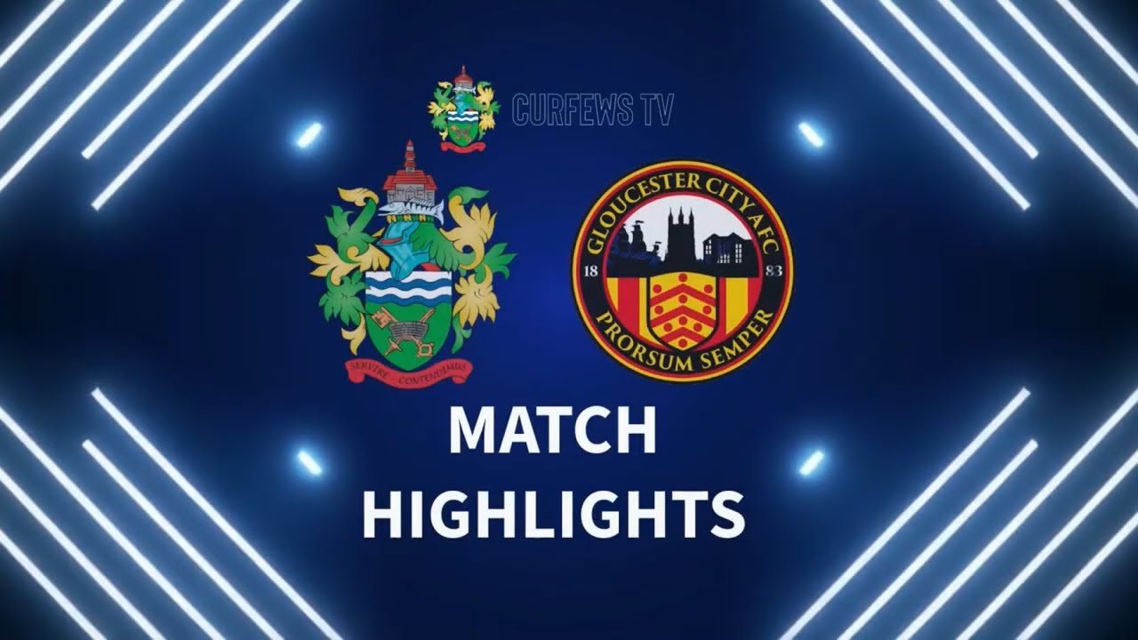 Southern League Premier South |Chertsey Town Fc vs Gloucester City AFC | Highlights