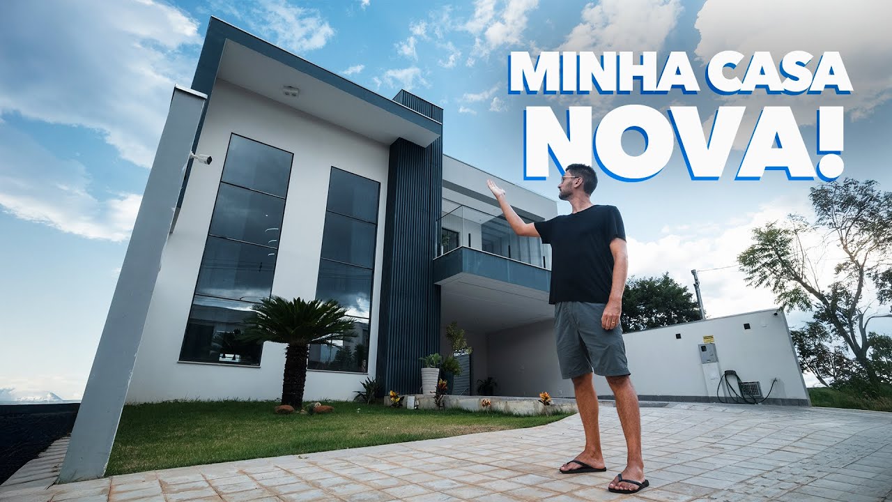 EU ME MUDEI! TOUR PELA CASA NOVA | Vai ser a casa mais tecnol&oacute;gica do Brasil!