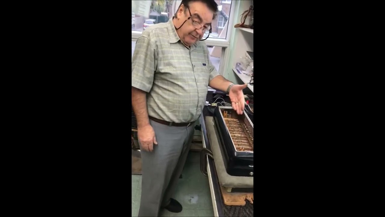 Accordion Bass side restoration