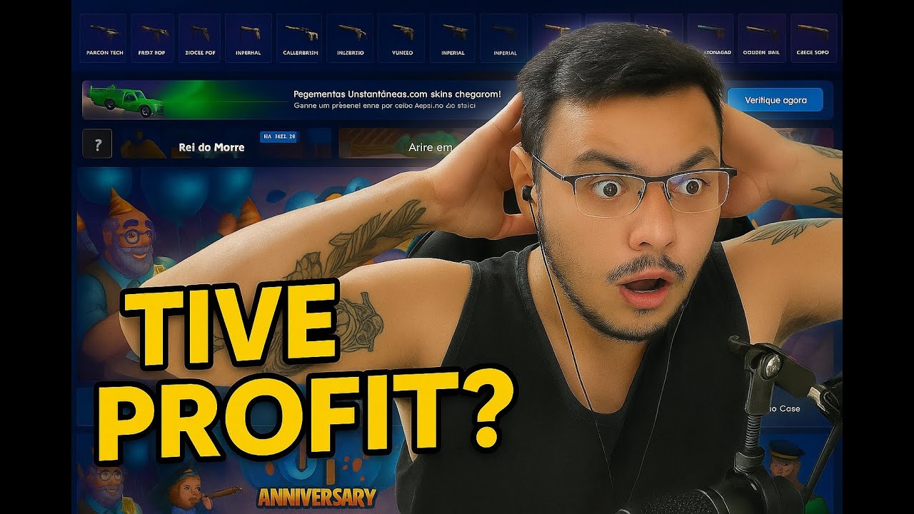 ABRINDO  CAIXAS NO CSGOSKINS! (SEM PATROCINIO)💥 Será que vem PROFIT ? 🔥