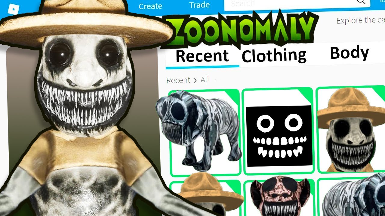 CREER le profil de ZOONOMALY sur Roblox !