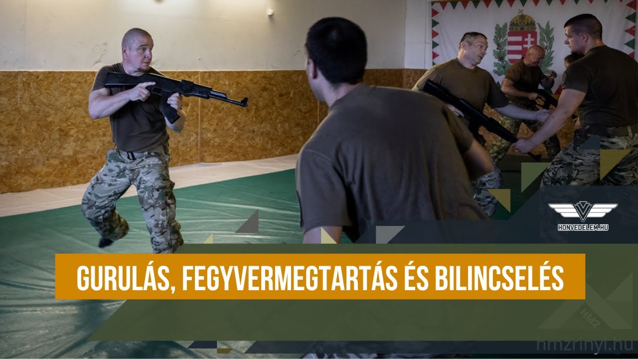 Gurulás, fegyvermegtartás és bilincselés