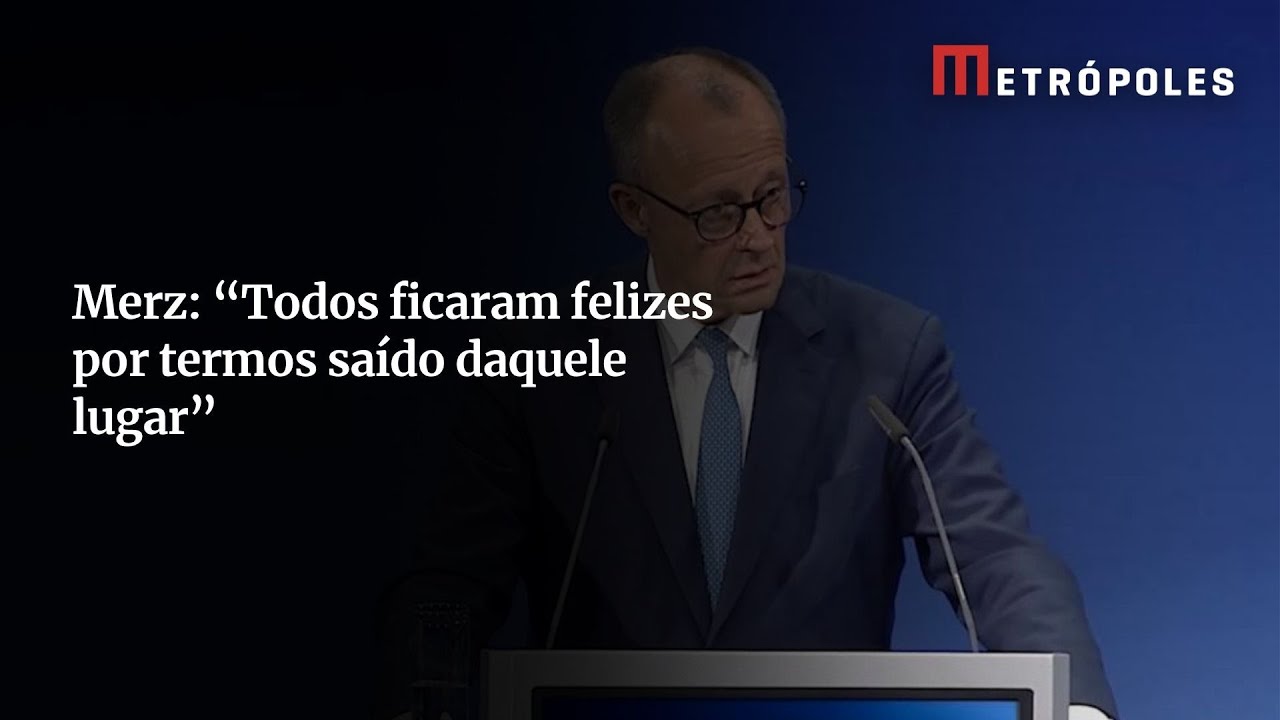 Chanceler alemão diz que "ninguém gostaria de ficar no Brasil" após retornar da COP30