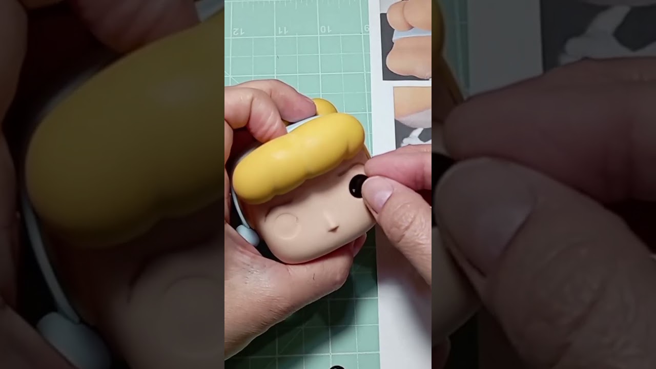 &Eacute; assim que faz um FUNKO POP caseiro!!💛🩵 #biscuit  #disney #funko #diy