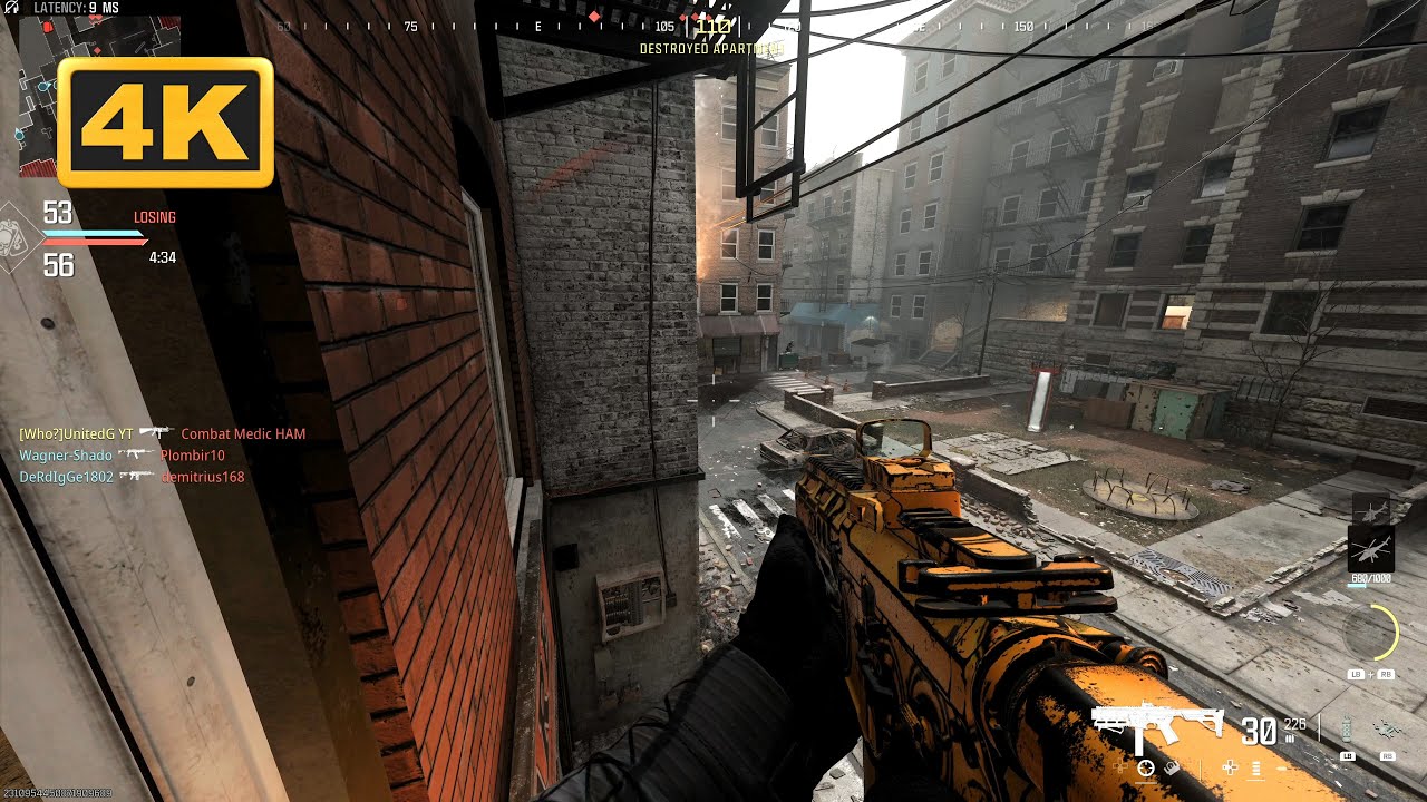 Call of Duty Modern Warfare 3 Multiplayer AR-15 (AMR9) Gameplay 4K