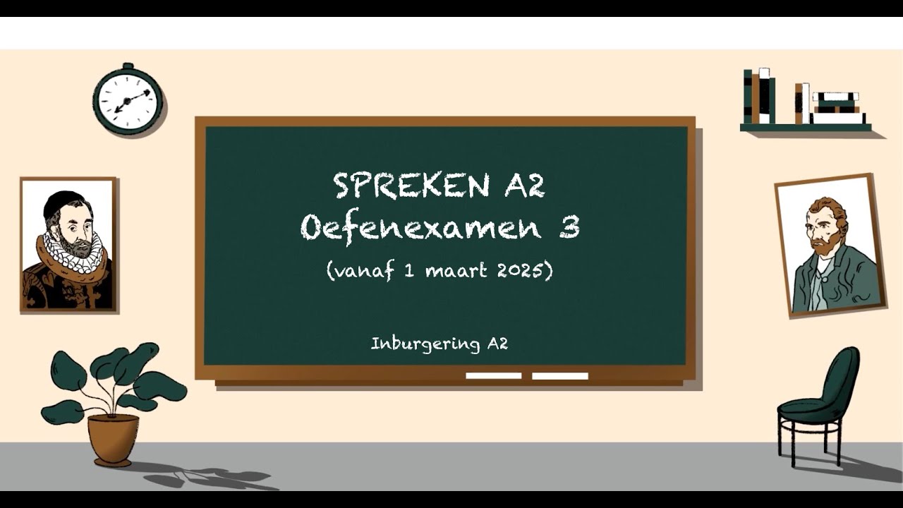 SPREKEN A2 oefenexamen 3 (VANAF 1 MAART 2025)