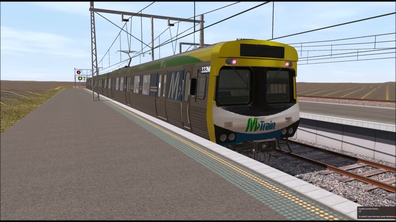 Trains at Dandenong TRS22