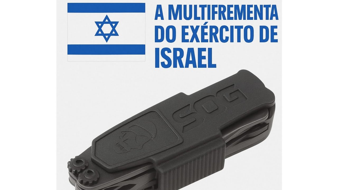 SOG POWERPLAY, A MULTIFERRAMENTA DO EXÉRCITO DE ISRAEL. 🇧🇷🇮🇱 RELATO REAL😳