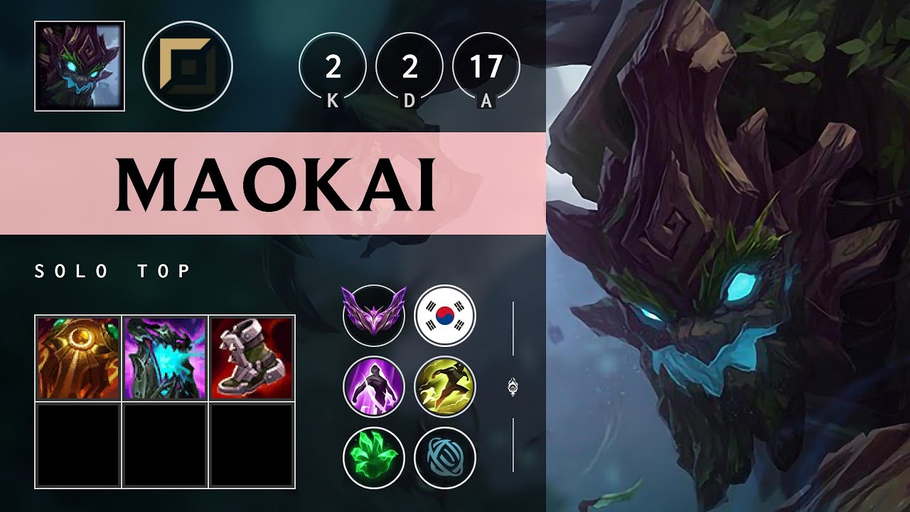 Maokai Top vs K'Sante - KR Master Patch 25.12
